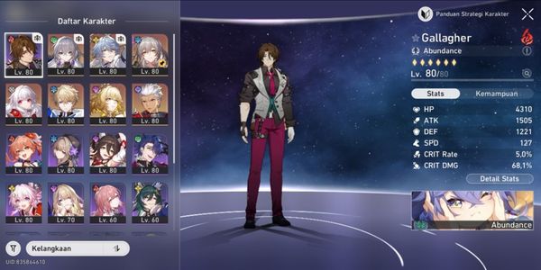 Gacha Account Manual 70k SJ + 110 Gold Ticket 3 Limit + 1 Golden Companion