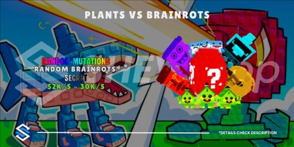 Random Secret Brainrot | Plant Vs Brainrots