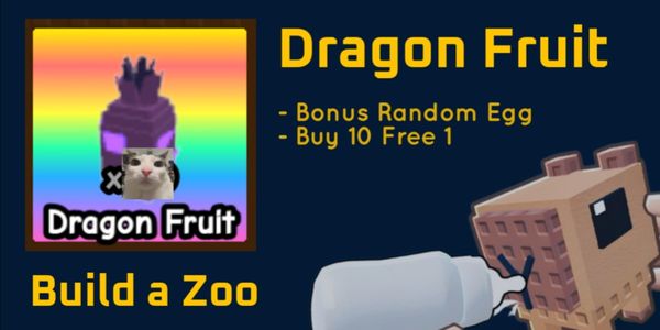 1x Dragon Fruit Build a Zoo
