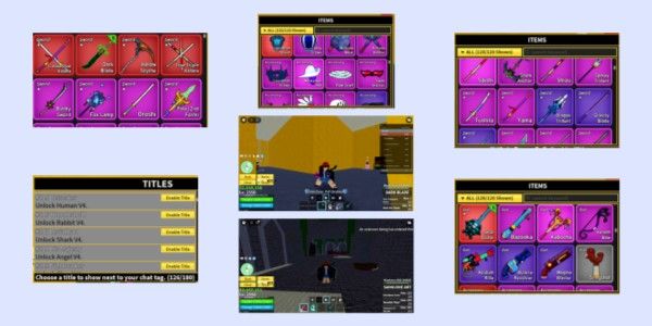 Akun RBL Blox fruit, Anime Last Stand, All Star Tower Defense