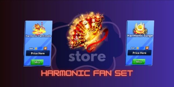 LIMITED SWORD | Harmonic Fan Set | Blade Ball RBL