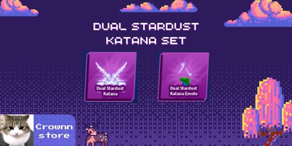 Dual Stardust Katana set