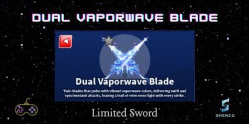 Dual Vaporwave Blade