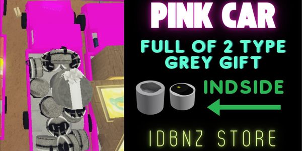Pink Car 2 Grey Gift | Lumber Tycoon 2