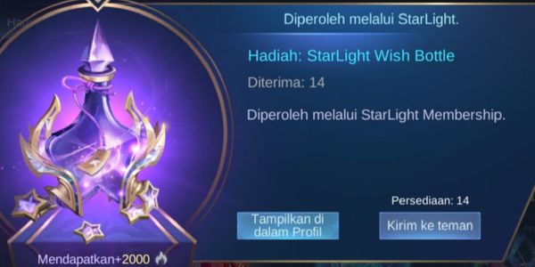 Starlight Wish Bottle