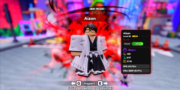 Akun Starter Anime Reborn | Secret Aizen