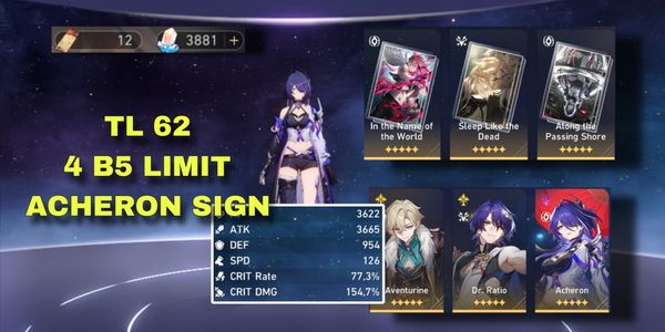 Asia + TL 62 + Acheron Signature + Aventurine