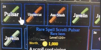 Rare Spell Scroll: Pulsar | Arcane Odyssey (RARE ITEM)