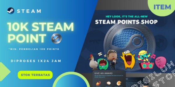 10,000 Steam Points