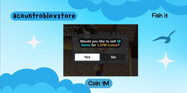 Coin 1M (Via Mythic/Legend Fish) - Fish It!