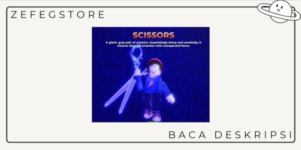 Plain Starter Account Hunty Zombie | Scissors