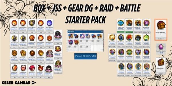 2 Unique Hero Accounts Ready to Use [Read Description]