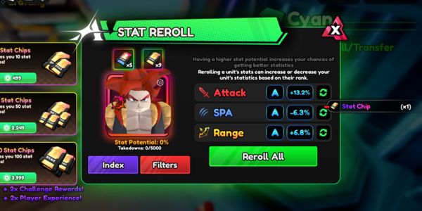 Vanguard Rogita Random Stats|AV