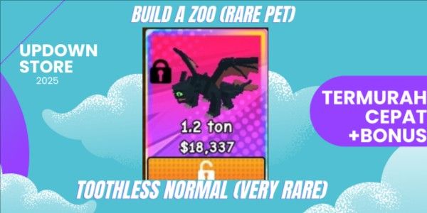 Build A Zoo | Pet Toothless Normal (LIMITED AND VERY RARE) + BONUS!!!