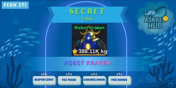 Secret Robot Kraken | Fish It!