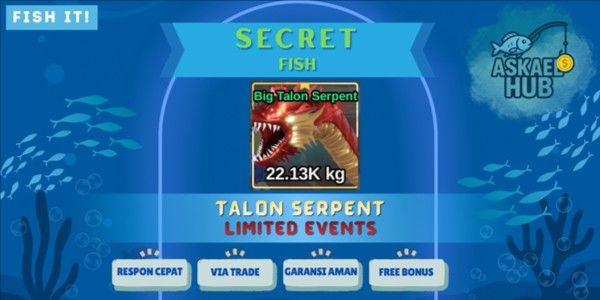 Fishing Event - Talon Serpent  | Fish It!
