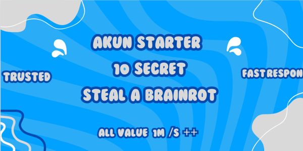AKUN WITH 10 SECRET || STEAL A BRAINROT