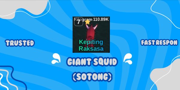 Giant Squid (Sotong) || Fish it
