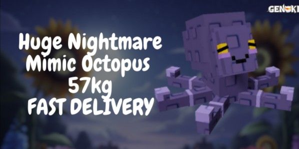 Huge Nightmare Mimic Octopus - 57kg