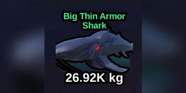 Big Thin Armor Shark
