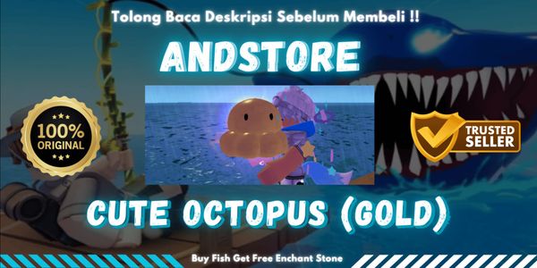 Cute Octopus (Gold) - Fish It!