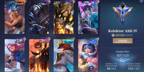 Mobile Legends Skin COLLECTOR EXPERT IV