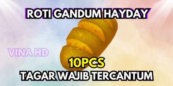 Wheat Bread / Bread Hay Day - 10pcs