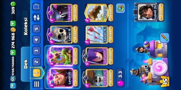 PREMIUM ACC! 16 Carte Évolution | KT LVL 15 | 8 Carte Élite | 21 Carte Max Lvl 14 | Accès complet à l'anglais