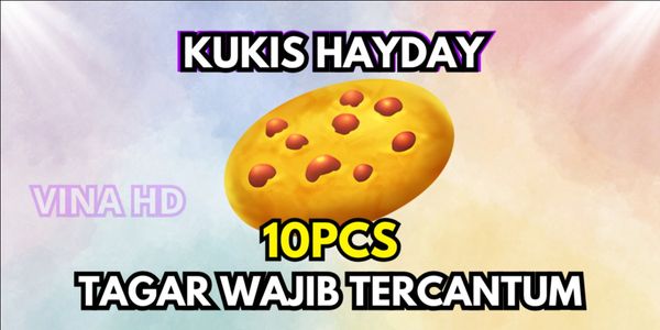 Cookies / Cookie Hay Day - 10pcs
