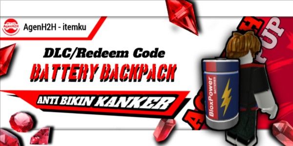 Beli DLC Battery Backpack Roblox Termurah Juni 2026 Itemku Hbgoaxwjarh9nfyn7iqkn Thumbnail 