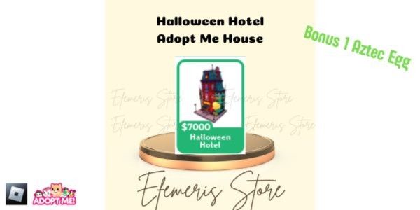 Halloween Hotel Adopt Me House