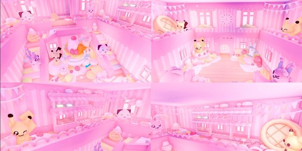 Pokemon Themed Pink Grinding House Adopt Me
