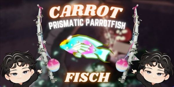 Carrot prismatic parrotfish - Nico's Yarncester - Fisch