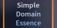 Simple Domain Essence -The vessel mastery item 1