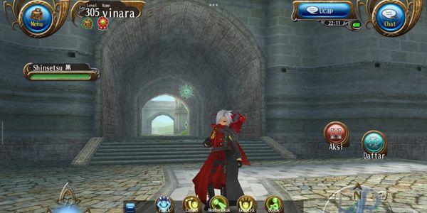 AKUN PENSI LEVEL CAP 305 5 CHAR+BS PROF 281+EQ BOFURI UNTRADE