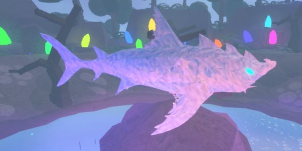 Big Frostborn Shark Mutation Frozen - Fish it