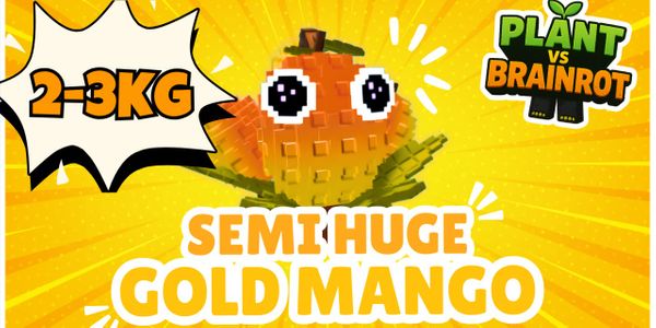 Buy Item GOLD MANGO SEMI HUGE | SECRET PLANTS MUTATION Plants Vs ...