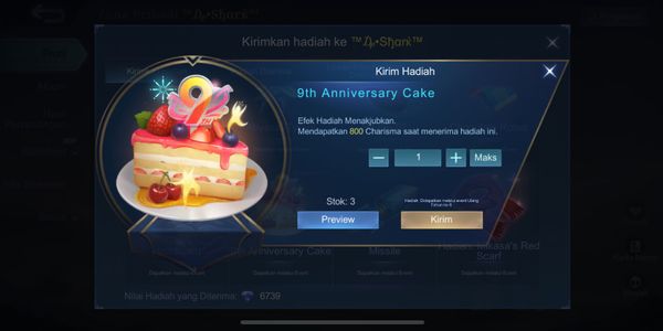 9th Anniversary Cake