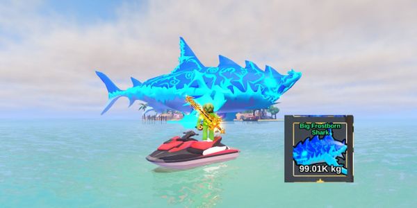 Big Frostborn Shark 99kg | Fish It