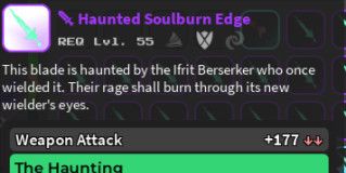 Haunted Soulburn Edge