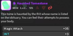 Haunted Tomestone