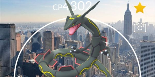 Shiny Rayquaza Background New York Level 50 Dragon Ascent