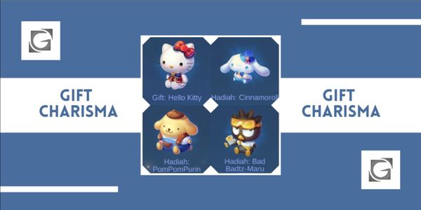 Gift Charisma Sanrio Characters Full / Complete (4 Items)