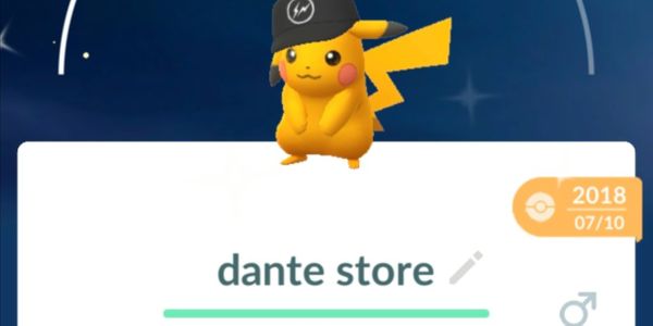 Shiny Pikachu Black Fragment Year 2018 Male