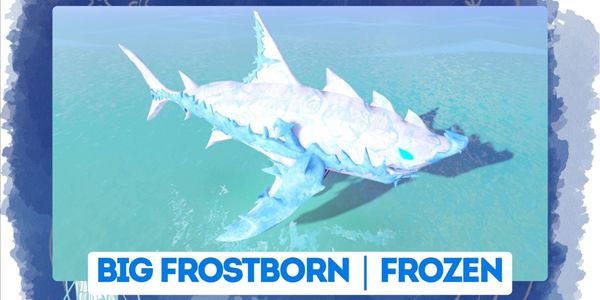 Frozen Frostborn Shark