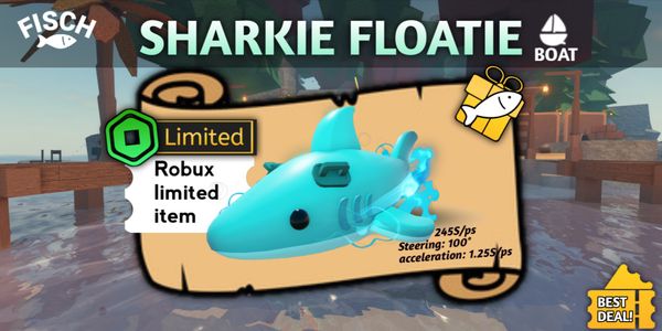 Fish Sharkie Floatie Boat | Fish