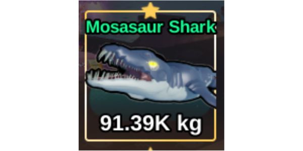 Mosasaur Shark