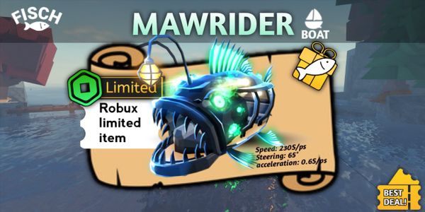Fisch The Mawrider Boat | Fisch