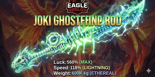 JOKI GHOSTFINN ROD - FISH IT