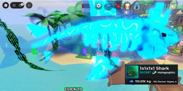 [Secret] 1x1x1x1 Shark Mutation Holographic (110.01K Kg)